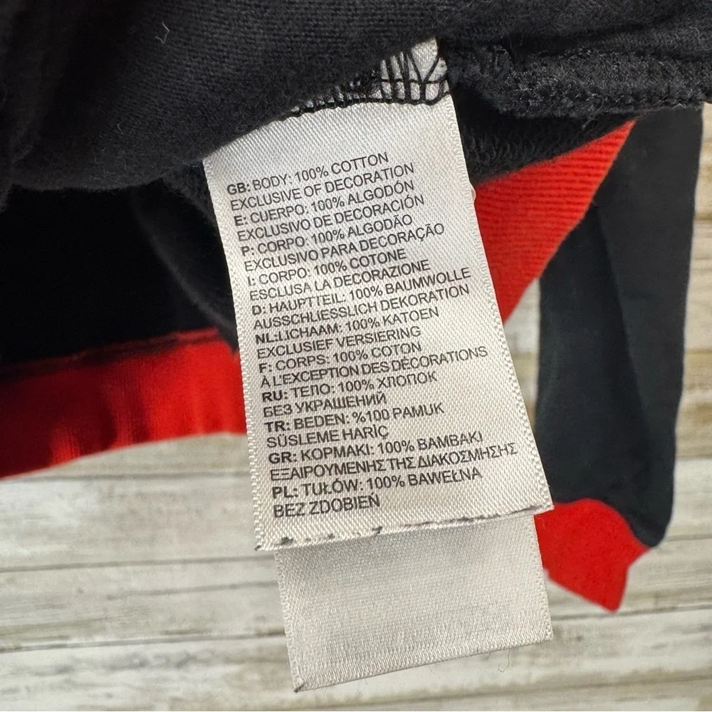 THE NORTH FACE Extreme Pullover Hoodie Black In Tnf Black/ Fiery Red/ Blue Small